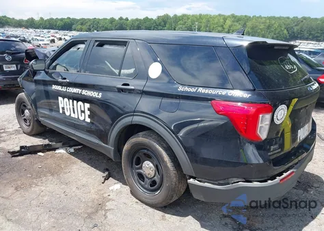 2020 Ford Police Interceptor from USA, damaged, VIN 1FM5K8AB1LGD00166
